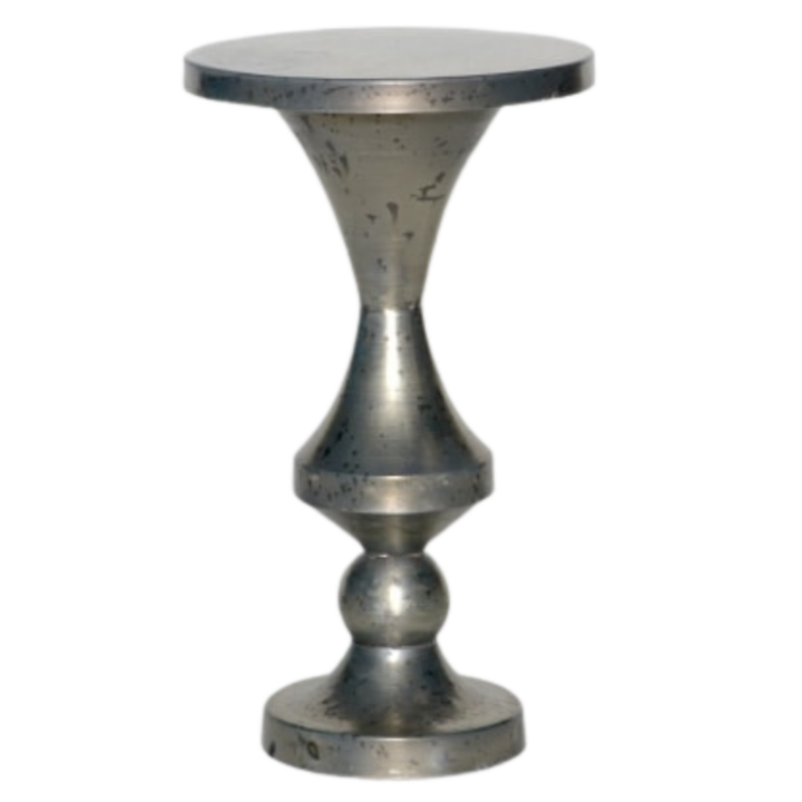 Provence Galvanized Round Garden Table