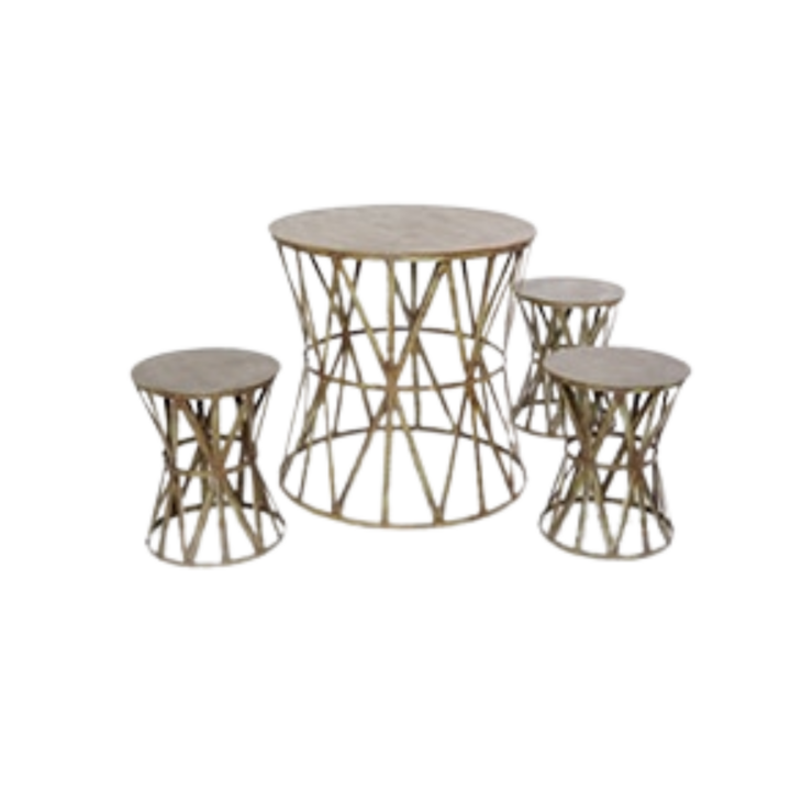 Provence Soleil Table + Stools