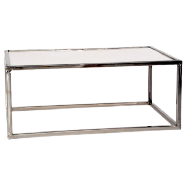 Boulevard Coffee Table, Silver