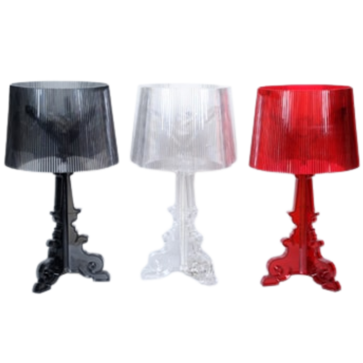 Bourgie Acrylic Table Lamps (Multiple Colors Available)