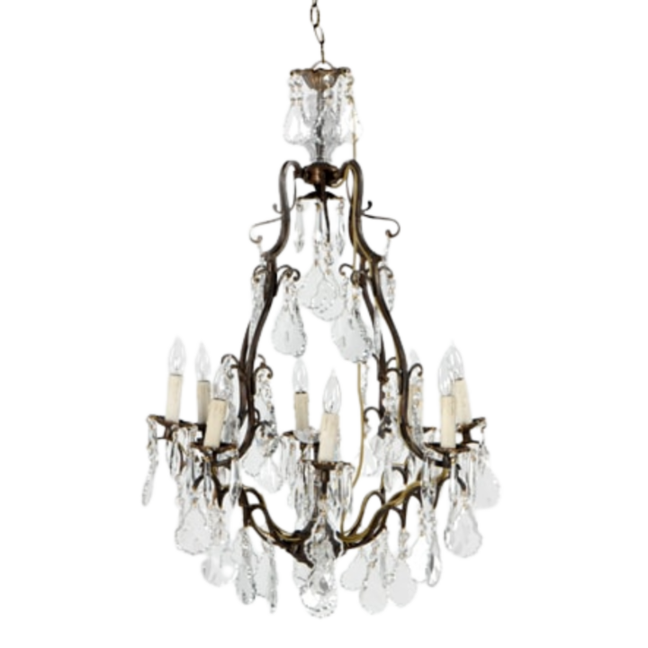 Pendant Light Chandelier, Bronze