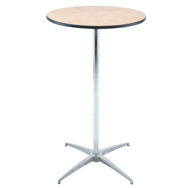 Round Bar High Table (Multiple Sizes Available)