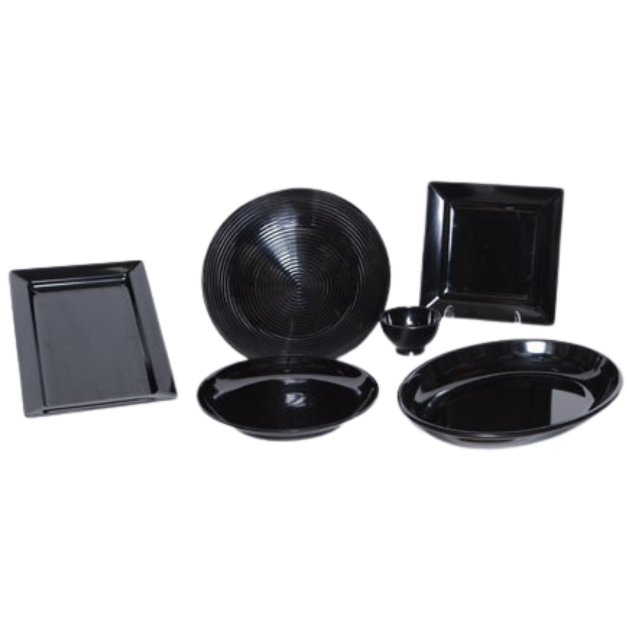 Black Melamine Pieces (Multiple Sizes Available)