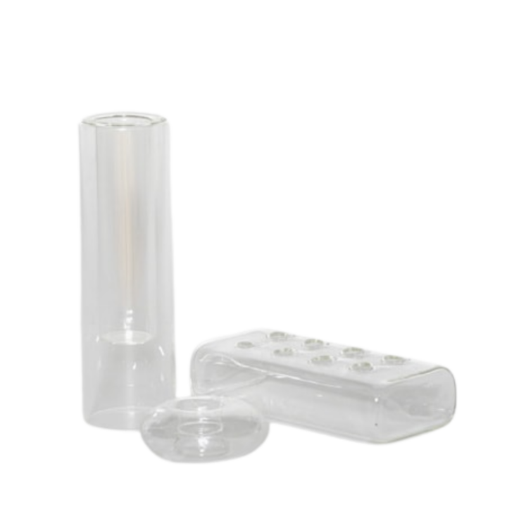 Contemporary Stem Vase + OSLO Glass Vase + Stem Vase