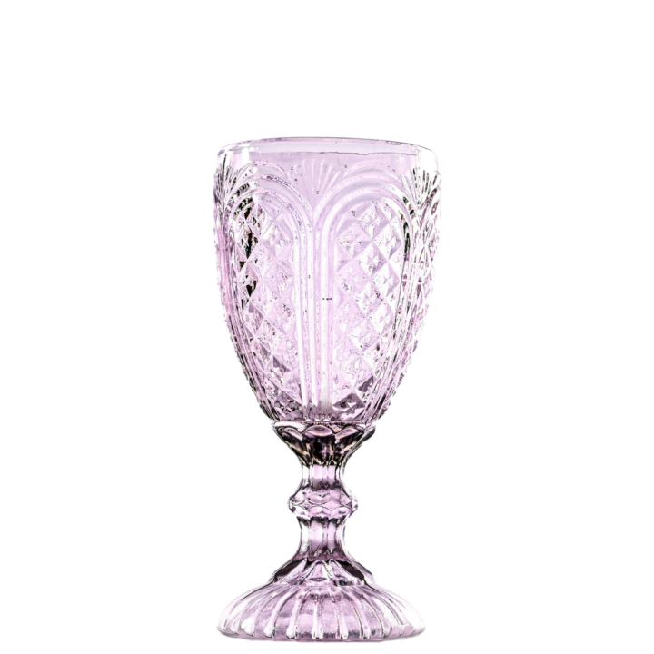 Pink Carousel Goblet