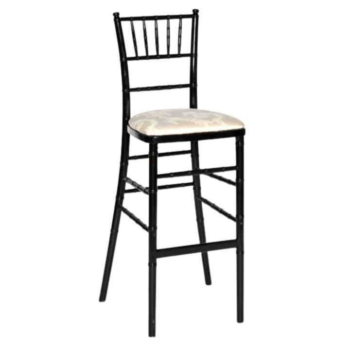 Bar Height Chiavari, Black