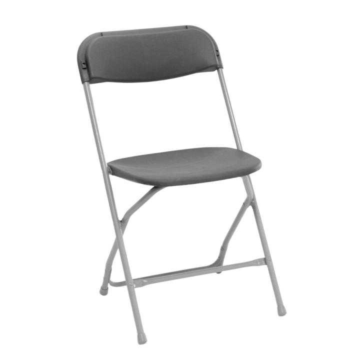 Gray Folding Chair