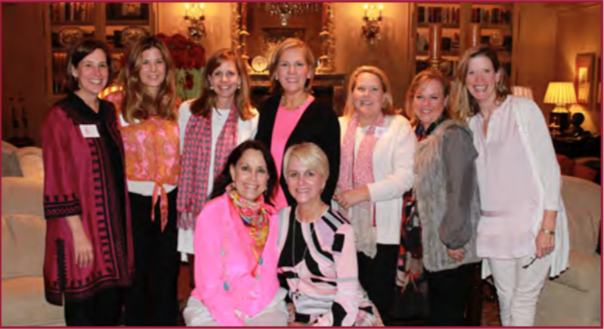 Dallas Alumnae Club Pi Phi Pink Party!