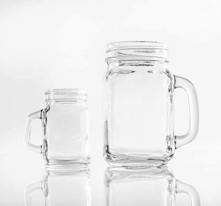 Mason Jar With Handle