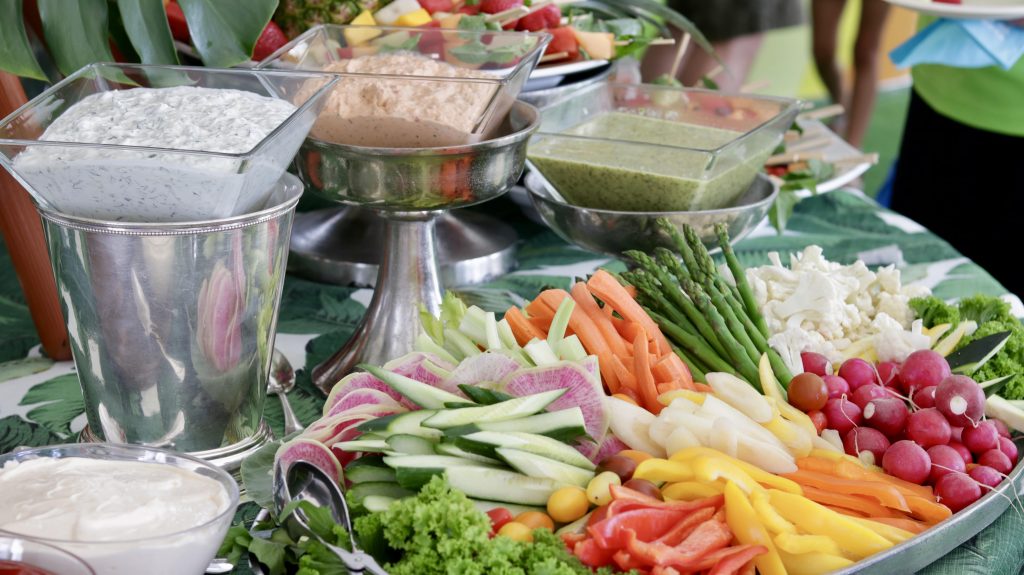 Swift + Company Catering - Food Station - Seasonal Vegetables Crudites