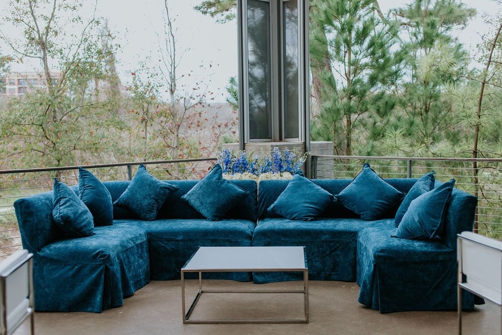 Swift + Company Rentals Lounge Furniture -  Pantone Color of the Year - Classic Blue Lounge Seating
