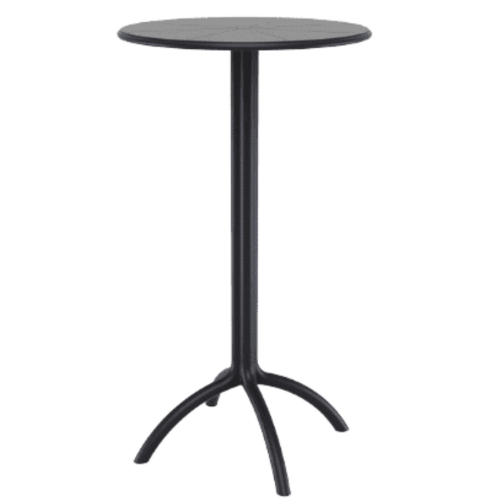 Siesta Bar High Table, Black