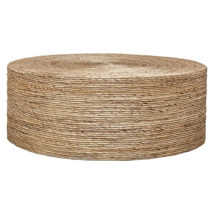 Jute Round Coffee Table