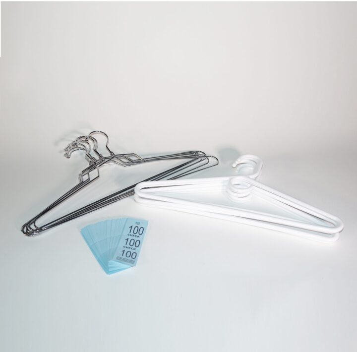 Coat Tags + Hangers