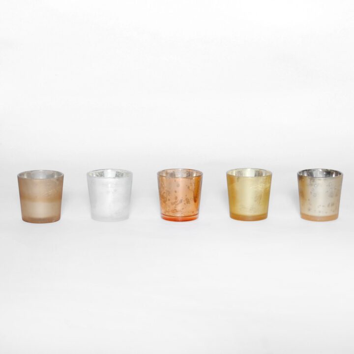 Gold Assorted Dalinda Votive Holders