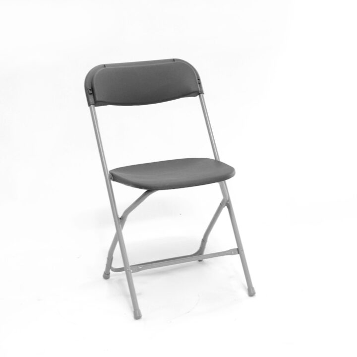 Gray Folding Chair