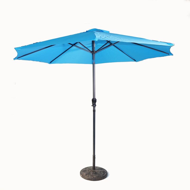 Bright Blue Patio Umbrella