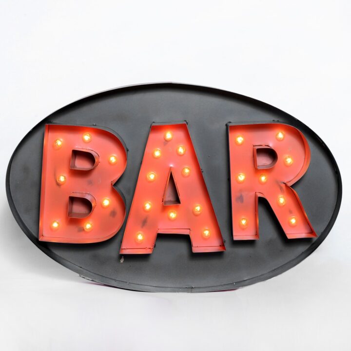 Lighted Bar Sign