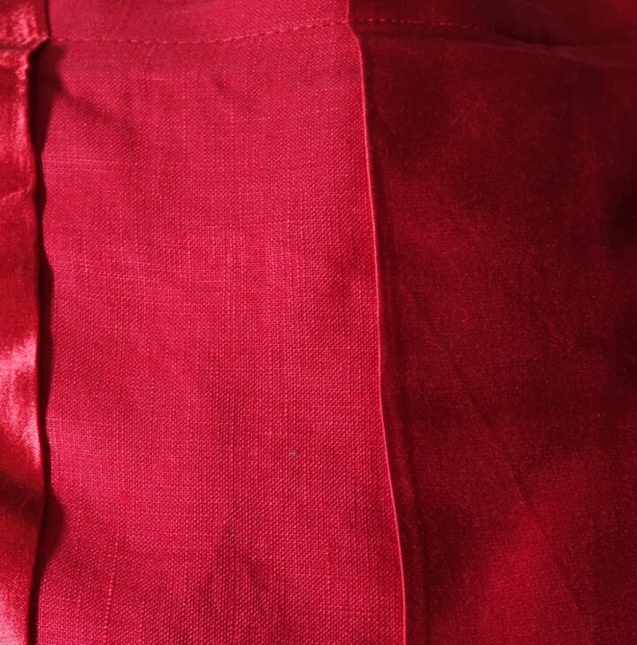 Italian Red Linen