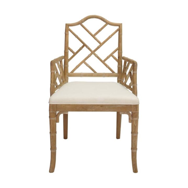 Bamboo Dining Chair - Cerused Oak