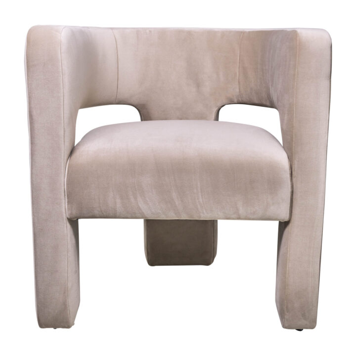 Round back chair-tan