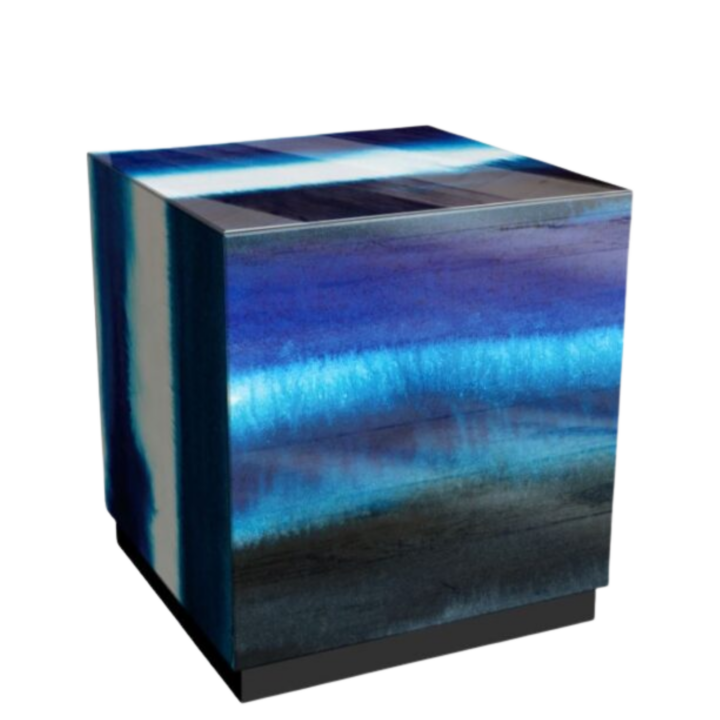 Subtle Blues Décor Table