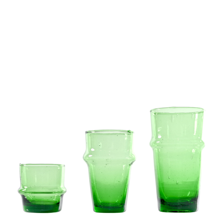 Monet Green Glass