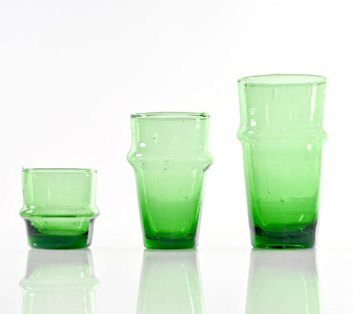 Monet Green Glass
