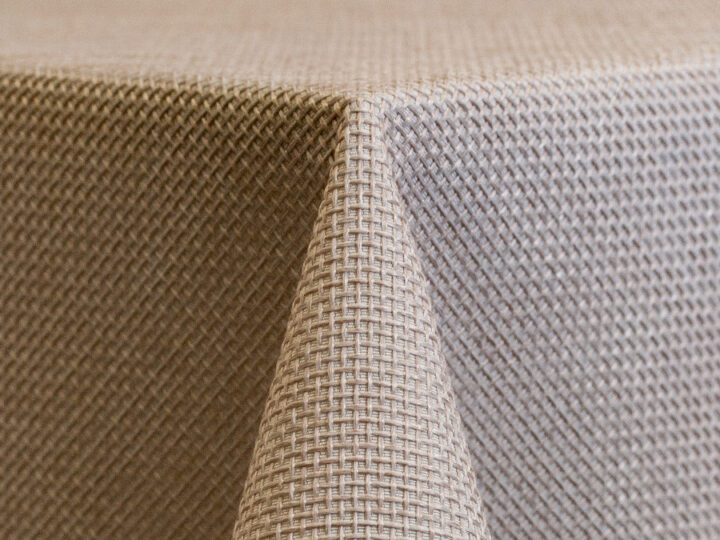 Jute Pearl Round Linen