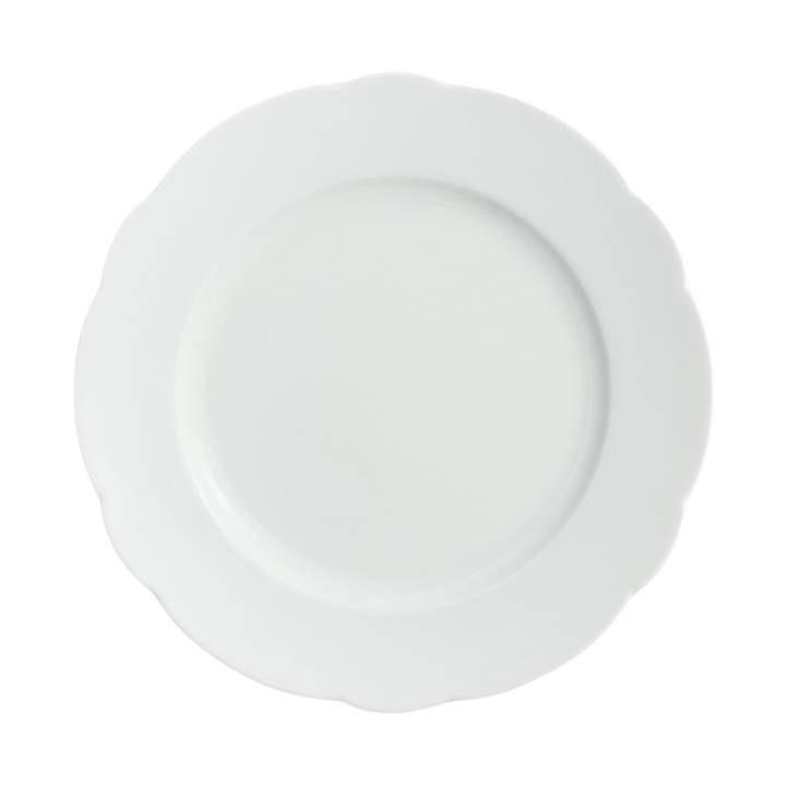 Cluny White Salad / Dessert Plate by Bernardaud