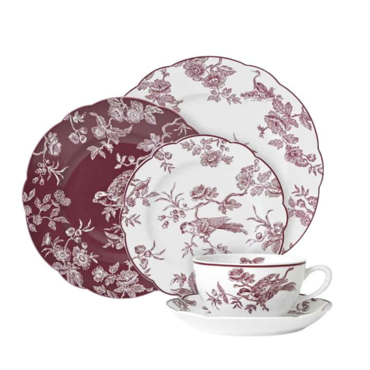 Bernardaud Albertine Prune Dinnerware