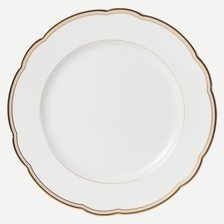 Pompadour Gold Band Salad Plate - ARRIVING MID-SPRING 2026 (Copy)