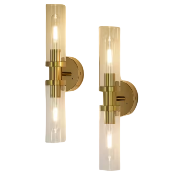 Wall Sconce, Gold (Set of 2)