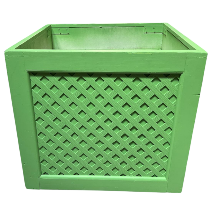 Treillage Planter Square, Green
