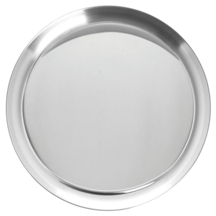 Stainless Passing Tray, 12.25" Round