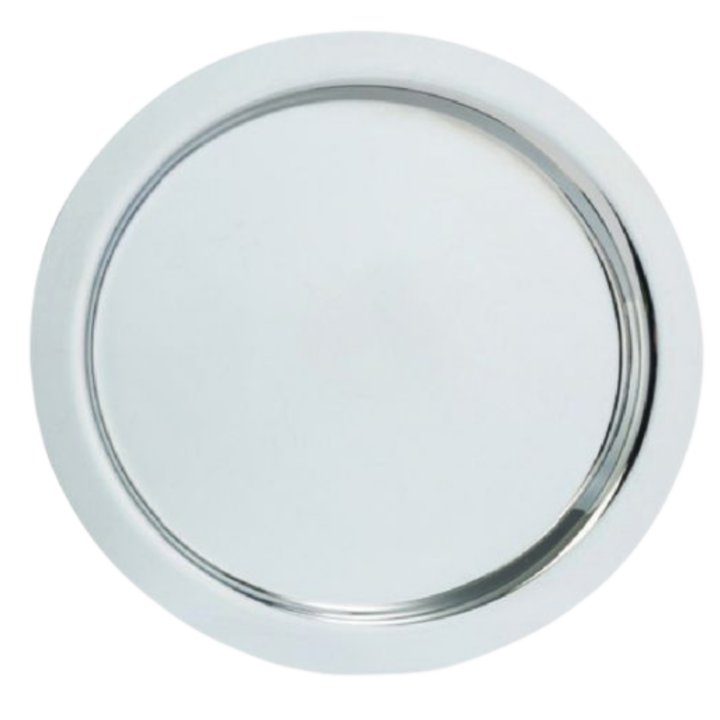 Stainless Passing Tray, 12" Round