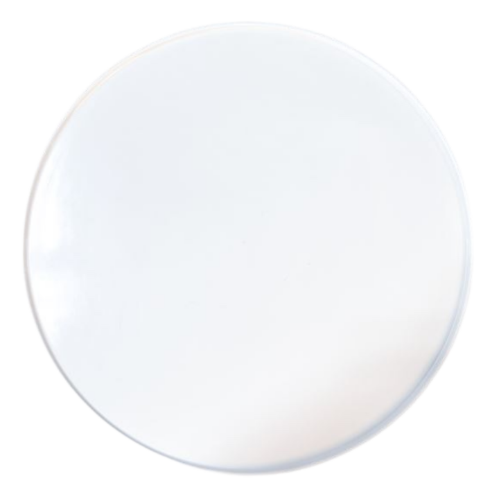White Melamine Passing Tray, 13" Round