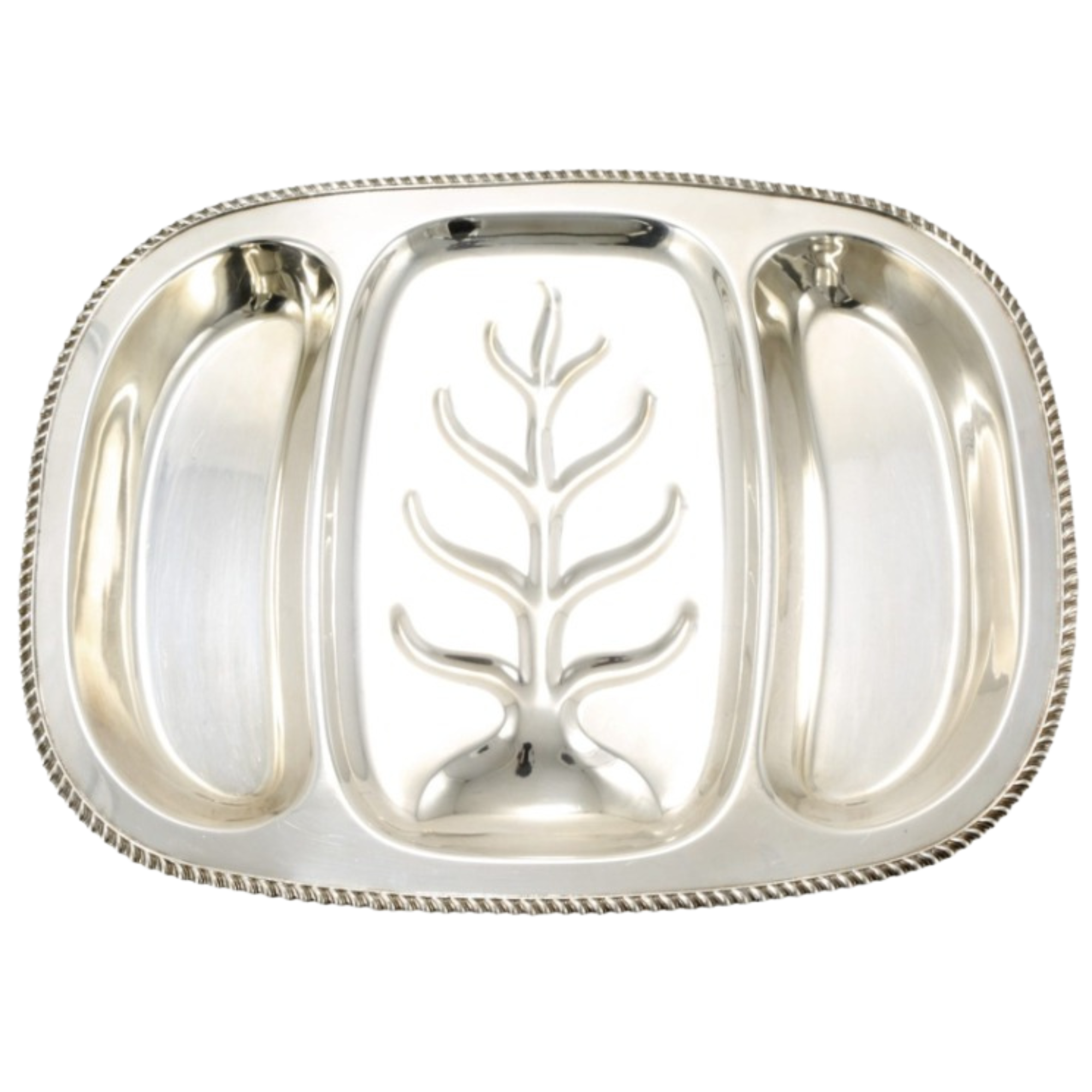 Vintage Silverplate Tray, Rectangular